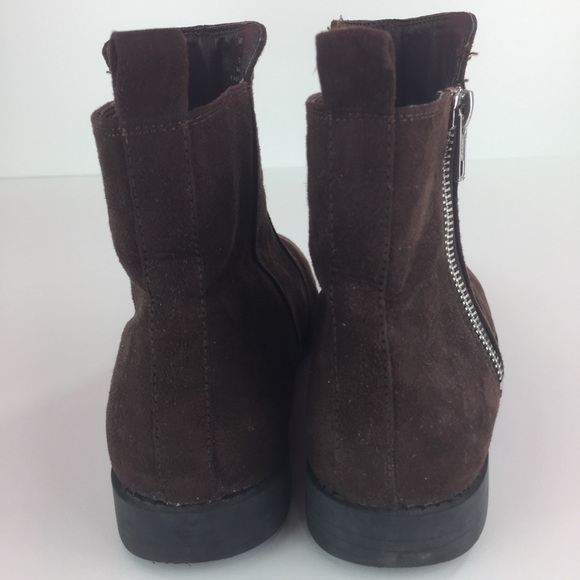 H&M faux suede ankle boots size US 7 - Picture 3 of 8